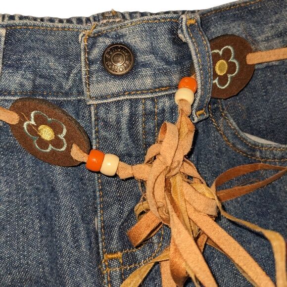 Sonoma retro embroidered flare jeans size 5 youth - Picture 4 of 4